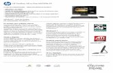 HP Pavillion All-in-One MS220la PC · • Unidad grabadora y lectora de CD y DVD SuperMulti con ... Hecha con materiales refinados y ... El Software HP MediaSmart está diseñado