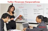 Taller Finanzas Corporativas · Taller Finanzas Corporativas Yov Hurt. TEMA: FUNCION FINANCIERA EN LA EMPRESA - Planear operaciones financieras para cumplir objetivos en corto y largo