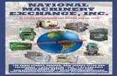 NATIONAL MACHINERY EXCHANGE, INC. · national machinery exchange, inc. national machinery exchange, inc.