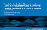 La visita de Gaston Jèze a Argentina en Privatizaciones ...fcpolit.unr.edu.ar/wp-content/uploads/04-Bacolla.pdf · Como ha señalado Beatriz Sarlo, ... Beatriz Sarlo Una modernidad