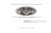 UNIVERSIDAD DE SAN CARLOS DE GUATEMALA - …sitios.usac.edu.gt/.../uploads/2014/10/Manual-Archivo-General.pdf · general, disposiciones legales, procedimientos aplicados por esta