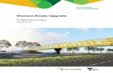 Western Roads Upgrade - dtf.vic.gov.au · Appendix 5 – Public Interest Test 42. WESTERN ROADS UPGRADE 3 Figure 1: New pedestrian underpass and associated landscape treatment ...