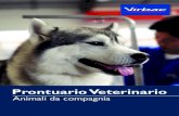 Prontuario Veterinario - it.virbac.com · escrezione virale causata del virus della parainfluenza del cane e dall’adenovirus tipo 2 del cane. Inizio della immunità: L'inizio della