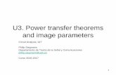 U3. Power transfer theorems and image parameters …agamenon.tsc.uah.es/.../philip/pagina_files/teaching/ac/docs/unit3.pdf · 1 U3. Power transfer theorems and image parameters Circuit