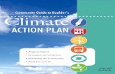 Community Guide to Boulder’s Climate · We encourage you to read this Community Guide to Boulder’s Climate Action Plan to better understand what we have ... Michael Reid, E Source