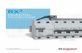 RX3 - Legrand · of the product on its DIN rail. 3   ... 40 6 049 24 4 022 86 6 048 24 4 023 28