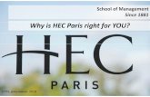 Why is HEC Paris right for YOU? - UPM · Why is HEC Paris right for YOU? ... › Copenhagen Business School › ESADE ... › Digital Innovation for Business Certificate ...
