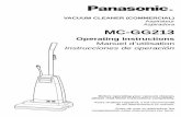 MC-GG213 One Panasonic Way RÉPARATION SOUS …banksvac.com/media/product_manuals/panasonic/Panasonic... · 2015-02-23 · La Compañía Panasonic de Productos Electrónicos ... o