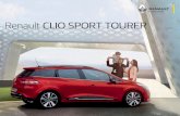Renault CLIO SPORT TOURER - renaultsanmariano.com · voluminosos, Renault Clio Sport Tourer ofrece un volumen de maletero de 443 dm 3 , de los cuales 85 dm están situados, de manera