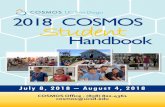 2018 COSMOS Student Handbook - …jacobsschool.ucsd.edu/cosmos/docs/handbook/Student... · COSMOS, students are generally very busy and because the program is only a month, missing