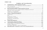 INST.36 Table of Contents - Palintest · 3 1 GENERAL INFORMATION Introduction to Palintest Photometers Thank you for purchasing this Palintest product. Palintest instruments and reagents