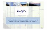 Santiago Arnaltes W2PS Voltage sag compensation for ... · VOLTAGE SAG COMPENSATION FOR PROVIDING WIND TURBINE LOW VOLTAGE RIDE THROUGH CAPABILITY Wind to Power System. ... GENERADOR