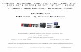 Mitsubishi Melsec Q Series qy41p - PLC · 4 3 Q Series lineup CPU Modules Other Modules Accessories Base Units, Extension Cables Main base unit (Power suppty module required; can