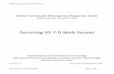 Securing IIS 7.0 Web Server - Kerala State It Mission · 6.1.2 Enable only the required Internet Server Application ... accessible Microsoft Internet Information Services (IIS) 7.0