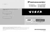 Operating Instructions LED TV - Panasonic · LED TV 50-inch model 58-inch model 65-inch model 75-inch model. 2 English For information about the trademarks, refer to [eHELP] (Search