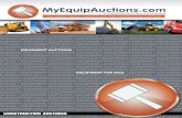 CONSTRUCTION AUCTIONS - MyEquipAuctions.com · 1 famin iision constuction iision inustia iision farming division construction division industrial division the weekly digital marketplace
