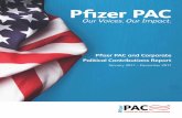 Pfizer PAC · 3 PFIZER PAC Our Voices, Our Impact. What is a PAC? PAC stands for Political Action Committee. A political action committee is a government-regulated organization that