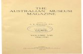 THE AUSTRALIAN MUSEUM MAGAZINE · the australian museum hyde park, sydney board of trustees. president: 1i b. mattiews, b.a. official trustees: llls honour the c.hlef justich:.