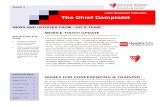 A Dan Ellenberger Publication The Chief Complaint · A Dan Ellenberger Publication ISSUE 2 The Chief Complaint Special points of in-terest: Updates to Mobile Touch will be done every