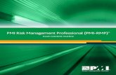 PMI Risk Management Professional (PMI-RMP) .Project Management Institute PMI Risk Management Professional
