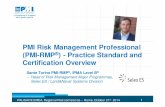 PMI Rome - Risk Management Professional PMI-RMP ...· PALISADE EMEA, Regional Risk conference –
