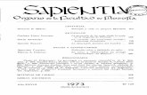 Sapientia Año XXVIII, Nº 109, 1973 - Biblioteca Digitalbibliotecadigital.uca.edu.ar/repositorio/revistas/sapientia109.pdf · zán), p. 225; RAMÓN VALLS PLANA: Del yo al nosotros