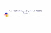 4.4 Tutorial de JSP 2.0, JSTL y Apache Strutsfbellas/teaching/is-2006-2007/Tema4Apart... · Unifica el tratamiento de los operadores .y [] ... Cadenas de caracteres ... Ha ganado