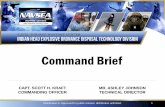 Command Brief - navsea.navy.mil · EXPEDITIONARY EXPLOITATION UNIT (EXU) ONE . Distribution A: Approved for public release; distribution unlimited. Mission . Maritime exploitation,