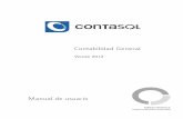 Contabilidad General - Software DELSOL ContaSOL 2012.pdf · ContaSOL 2012 Licencia de uso del programa 2 Licencia de uso del programa El uso y posesión de este programa están sujetos