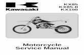 Motorcycle Service Manual · Motorcycle Service Manual. This quick reference guide will assist you in locating a desired topic or pro-cedure. •Bend the pages back to match the black
