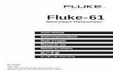 KX Fluke manualRev1assets.fluke.com/manuals/61______umeng0100.pdf · • Battery Compartment • Batteriefach • Logement des piles • Compartimento de las pilas • Compartimento