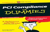 PCI Compliance for merchants needn’t be scary! - Sagecdn.na.sage.com/SageMail/Q3_2010 PCIforDummies/PCI_Dummies.pdf · It lets you do unlimited PCI scanning – both for PCI compliance
