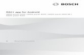 RSC+ app OM Android ES - resource.boschsecurity.comresource.boschsecurity.com/documents/RSC__app_for_Android... · dispositivo móvil con el fin de proteger ... – RSC+ es compatible