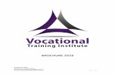 BROCHURE 2018 - vocationalinstitute.com.au · BSBHRM602 Manage human resources strategic planning BSBMGT605 Provide leadership across the organisation BSBINM601 Manage knowledge and
