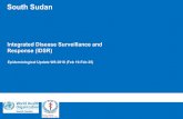 Integrated Disease Surveillance and Response (IDSR) · The campaign was led by the CHD supported by partners –HPF, CUAMM, Unicef, & WHO. ... Holland; and UNIDO with support from