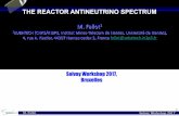 THE REACTOR ANTINEUTRINO SPECTRUM - … Workshop 2017 THE REACTOR ANTINEUTRINO SPECTRUM M. Fallot1 1SUBATECH (CNRS/IN2P3, Ins=tut Mines-Telecom de Nantes, Université de Nantes), 4,