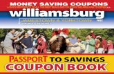 money saving coupons >> williamsburggowilliamsburg.com/pdf/wpp_s10_1vbook.pdfto SavingS CoUPon BooK williamsburg Jamestown & Yorktown Fall/Winter 2010/2011 Free money saving coupons