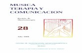 Revista de Musicoterapiamusicoterapiabilbao.org/wp-content/uploads/2016/11/... · TERAPIA Y COMUNICACION Revista de Musicoterapia Año 2008 28 ... genético), epilepsias de la primera
