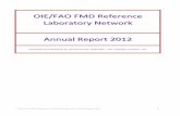 OIE/FAO FMD Reference Laboratory Network FMD Ref Lab Netwo… · 1.6.2 Details of serotyping and molecular detection results ... Foreign Animal Disease Diagnostic Lab, ... OIE/FAO