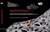 MANUFACTURING ENGINEERING, - WSEAS · MANUFACTURING ENGINEERING, AUTOMATIC CONTROL and ROBOTICS Proceedings of the 14th International Conference on Robotics, Control and Manufacturing
