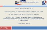 AUTORIDAD MARÍTIMA DE PANAMÁ DIRECCIÓN GENERAL DE …aapa.files.cms-plus.com/SeminarPresentations/2015Seminars/2015... · Disposiciones sobre “el transporte transfronterizo de