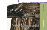 Pedraza David Politica de la educacion-OKOK.indd 2 …xplora.ajusco.upn.mx:8080/xplora-pdf/Pedraza Cuellar, David.pdf · Política de la educación en el México contemporáneo David