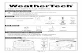 I - Sheet Number WTBF114 Rev - assets.weathertech.com · 1 2 screw washer hood shield bracket • A trial fit is recommended to ensure proper positioning and fit. • Check fit of
