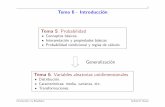 Tema 6 - Introducci´on . Probabilidadhalweb.uc3m.es/esp/Personal/personas/amalonso/esp/ietema6.pdf · Concepto de variable aleatoria. Variables discretas. La funci´on de masa (de