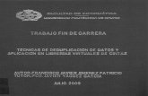 UNIVERSIDAD POLITÉCNICA DE MADRID - Archivo …oa.upm.es/1803/1/PFC_FRANCISCO_JAVIER_JIMENEZ_PATRICIO.pdf · 3.1.6 Duplicación de datos en los ... actualmente un sistema de información