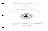 United States Attorneys - Justice · UNITED STATES ATTORNEYS BULLETIN. Vol 15 April 28 1967 No TABLE OF CONTENTS Page TAX DIVISION Tax Returns Obtaining Copies of Special ... March