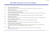 yellowblue The 1999 Chevrolet S10 Owner’s Manual - … · The 1999 Chevrolet S10 Owner’s Manual 1-1 Seats and Restraint Systems This section tells you how to use your seats and
