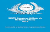 XXXVII Congreso Chileno de Medicina Interna - …€¦ · t25-sindrome de tako-tsubo y accidente ... t36-urea para el manejo del sÍndrome de secreciÓn inapropiada de hormona ...