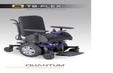 Basic Operation Instructions - Pride Mobility · 5 The TB-Flex™ Seat The TB-Flex Seat is a unique seating system designed specifically for the Quantum Power Chair. It is fully adjustable