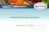 Ammonia Cascade Systems - US EPA · The Carpinteria refrigeration system is a Cascade design with CO2 as the in-store refrigerant: The CO2 is cooled by the Upper Cascade located on